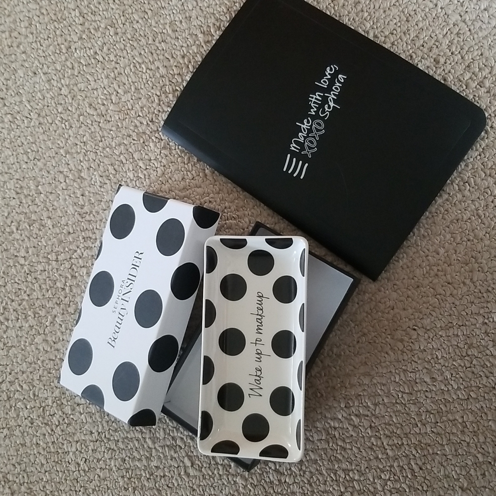 Sephora 2 pc tray & notebook